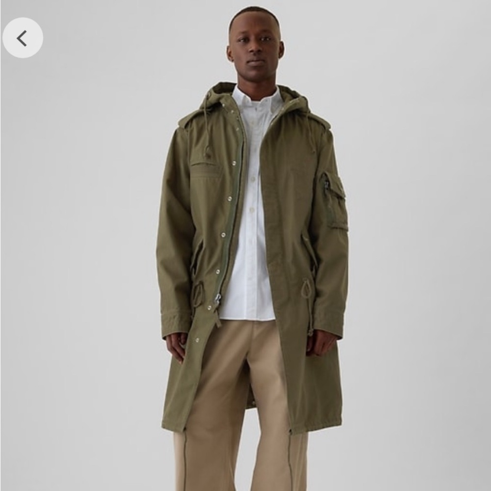 New Gap Reissue Utility Jacket in Olive Night
